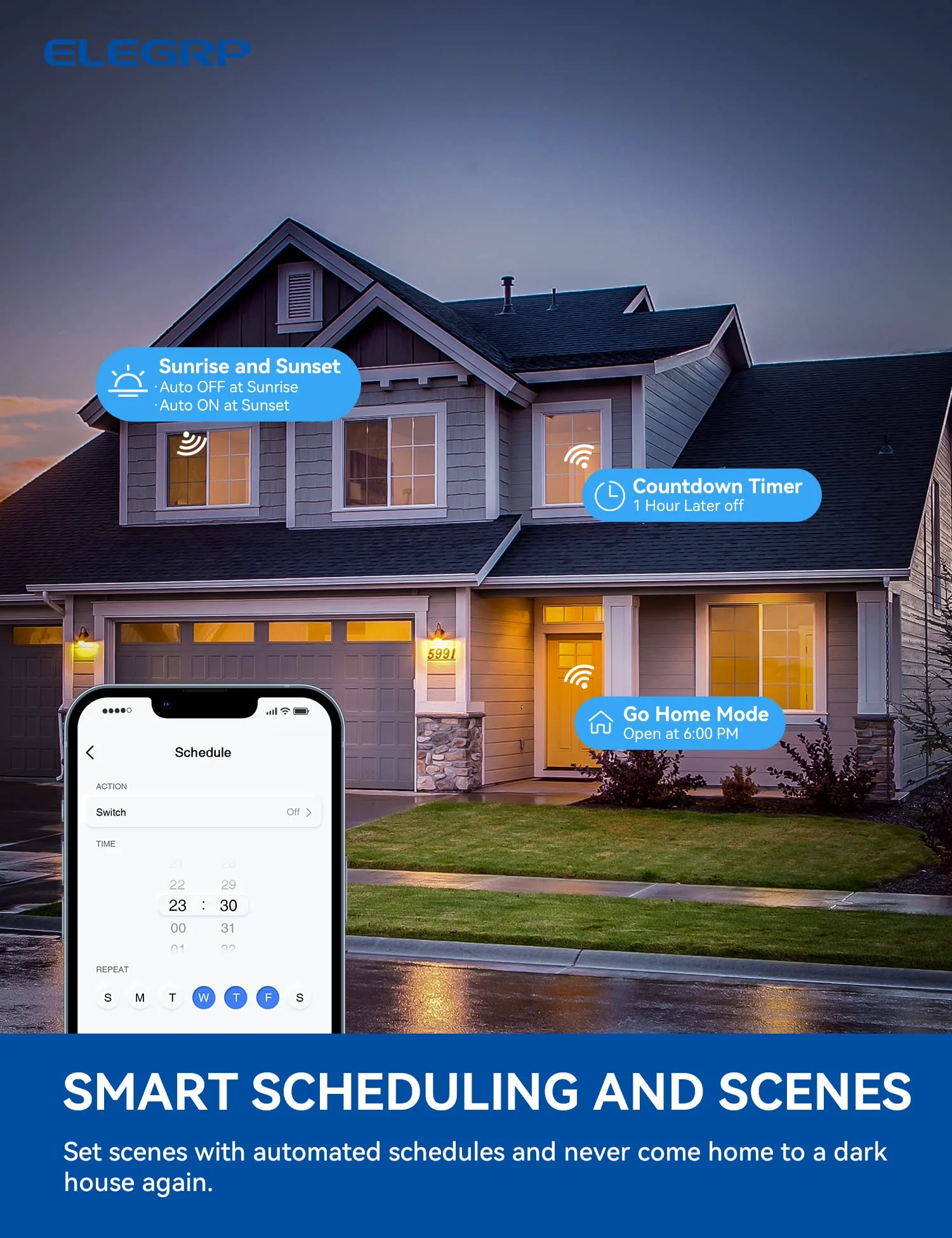 Wi-Fi Smart Rocker Dimmer Switch with Hidden LED Indicator - Image 10